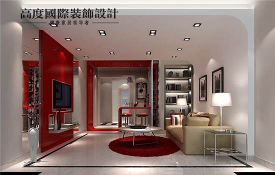 现代 装修 设计 公寓 二居 客厅图片来自高度老杨在中景江山赋 2室2厅1卫 现代的分享