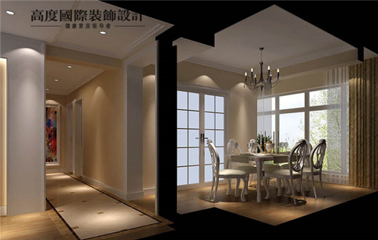 简约 三居 装修 设计 餐厅图片来自高度老杨在中景江山赋 三室二厅二卫 简约的分享