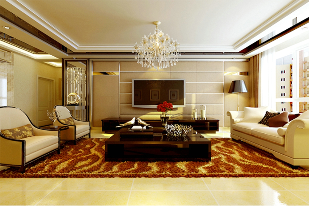 三居 欧式 客厅图片来自石家庄业之峰装饰虎子在祥云国际149平米现代简约风格的分享