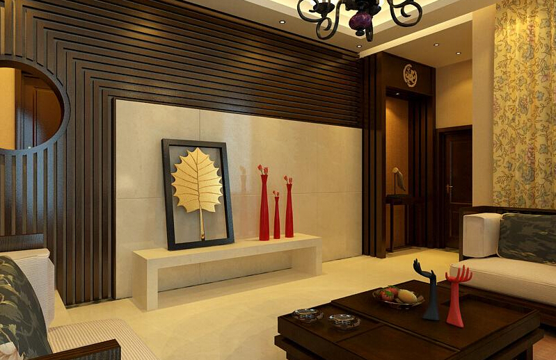 客厅图片来自tjsczs88在首创装饰-云锦世家中式风格的分享
