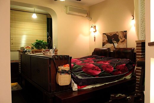 简约 白领 旧房改造 一居 80后 卧室图片来自今朝装饰老房装修通王在玩转小户型的分享