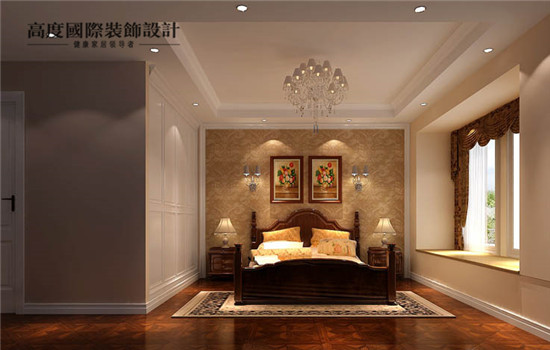 欧式 三居 装修 设计 卧室图片来自高度老杨在旭辉御府 三室两厅两卫 欧式的分享