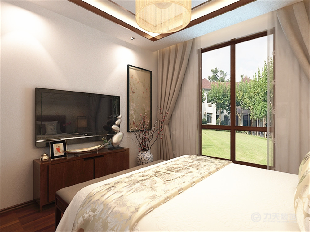新中式 卧室图片来自阳光放扉er在智造创想城-121.17㎡-新中式的分享