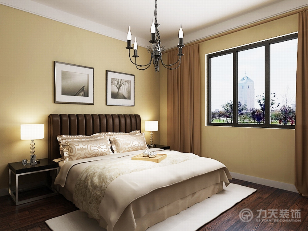 卧室图片来自阳光力天装饰梦想家更爱家在紫竹华庭 95㎡的分享