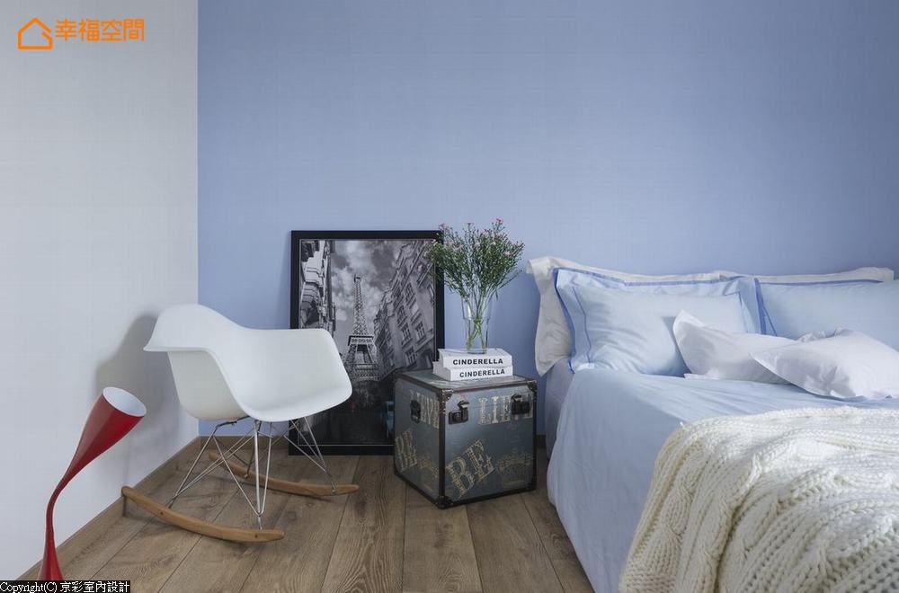 现代 三居 卧室图片来自幸福空间在年轻夫妻的132平清爽好感宅的分享