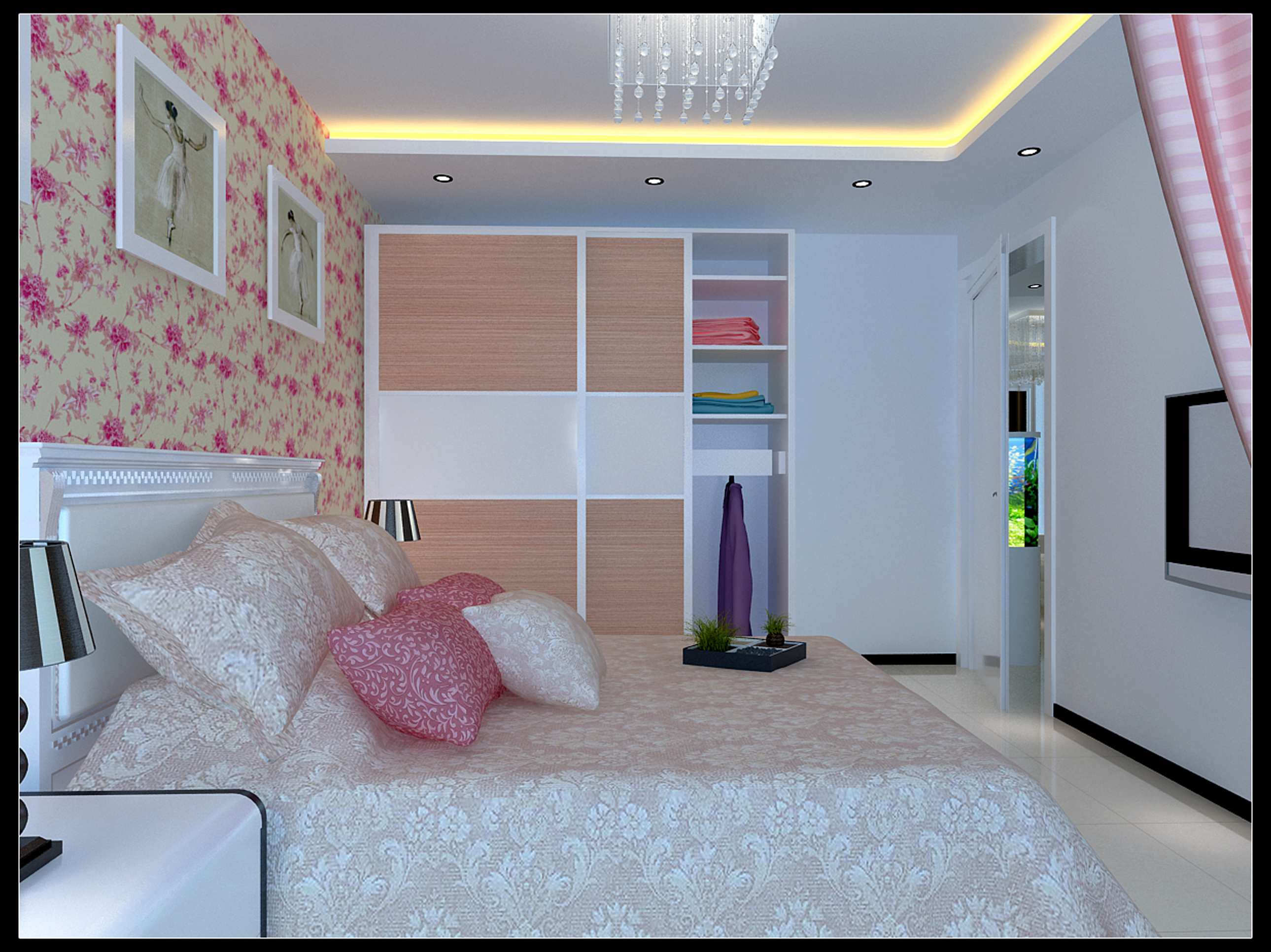 二居 80后 卧室图片来自实创装饰集团广州公司在适合退休老人居住的新中式二居的分享