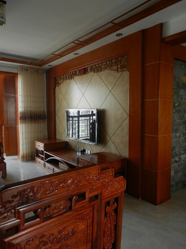 白领 80后 混搭 客厅图片来自长沙金煌装饰在中式古典雅居的分享