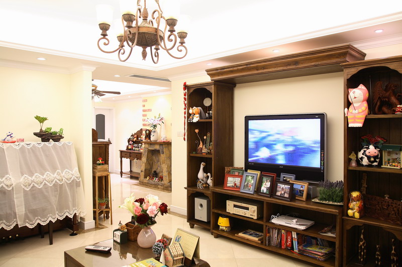 美式乡村 中海锦城 家庭装修 美式装修 客厅图片来自小若爱雨在美式乡村 中海锦城的分享