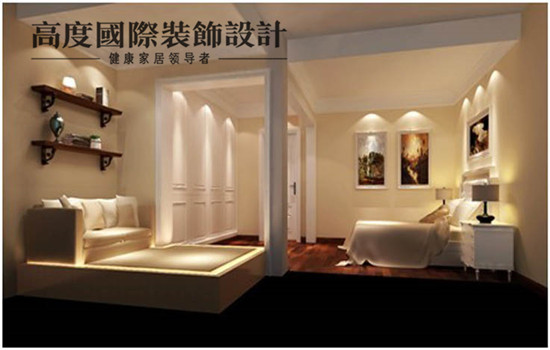 欧式 简约 装修 设计 卧室图片来自高度老杨在金谷香郡两室一厅107平简欧的分享