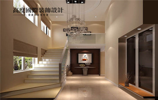 现代 装修 设计 楼梯图片来自高度老杨在潮白河孔雀城 现代简约 叠拼的分享