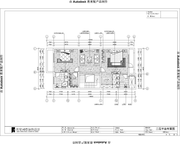 东南亚风格 四居 高度国际 装饰 设计 户型图图片来自高度国际装饰王伟在潮白河孔雀城 四居的分享