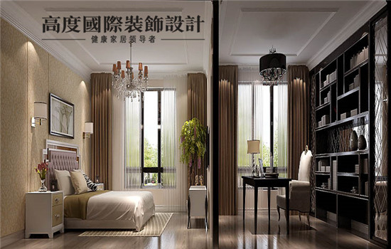 简约 装修 设计 卧室图片来自高度老杨在上林世家 190平 简约的分享