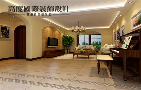 托斯卡纳 装修 设计 三居室 客厅图片来自高度老杨在龙湖香醍别院三居室180托斯卡纳的分享