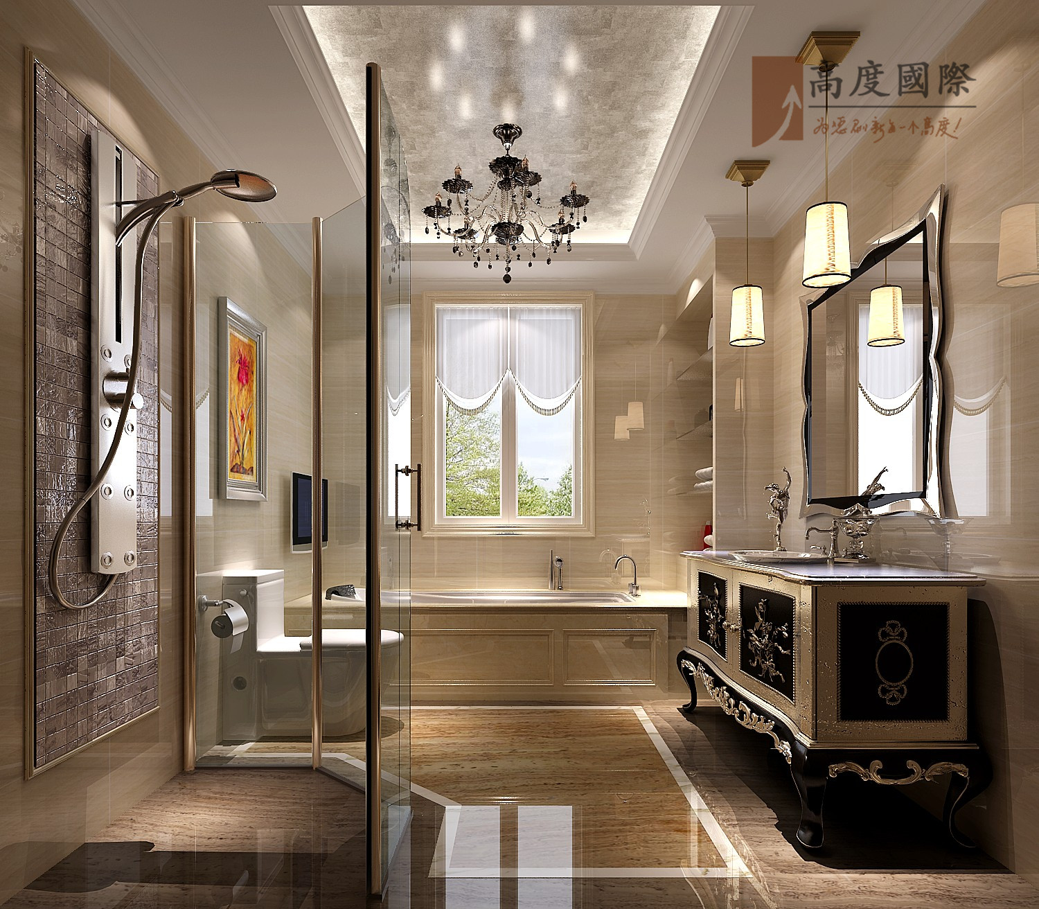 别墅装饰 欧式风格 卫生间图片来自bfsdbfd在最新欧式风格的分享