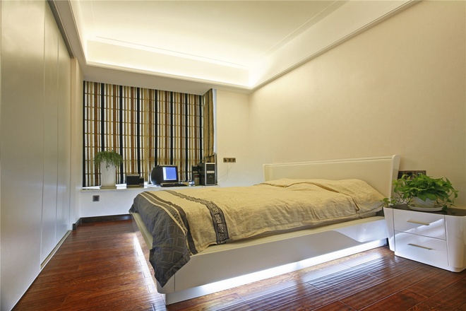 卧室图片来自家装大管家在精致舒适生活 110平欧式奢华3居的分享