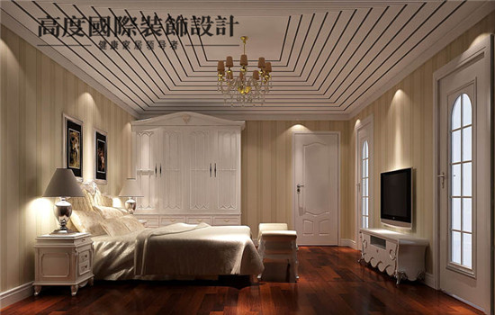 现代 装修 设计 卧室图片来自高度老杨在中景江山赋 三居室 现代的分享