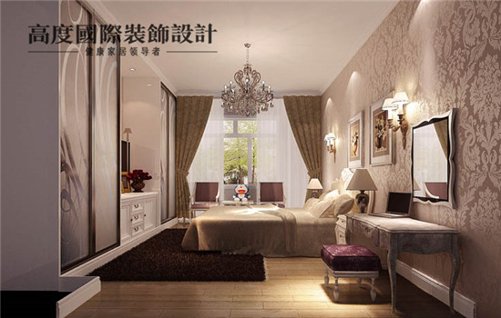 欧式 二居 装修 设计 卧室图片来自高度老杨在金色漫香苑 两居室 欧式的分享