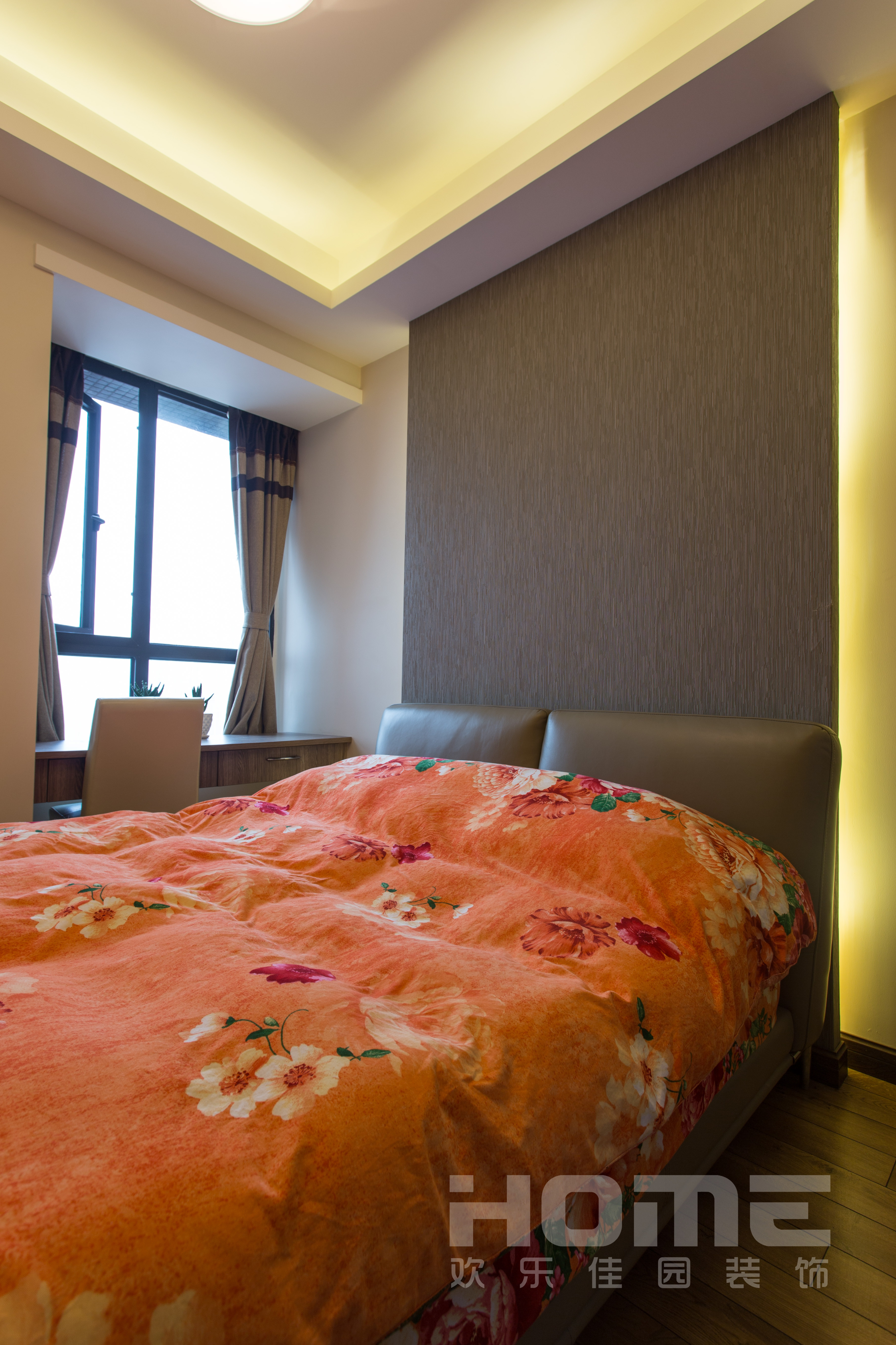 三居 收纳 简约 现代 卧室图片来自四川欢乐佳园装饰在观城的现代简约式的分享