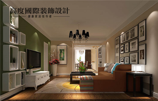 现代 装修 设计 客厅图片来自高度老杨在濠景阁 三居 现代的分享
