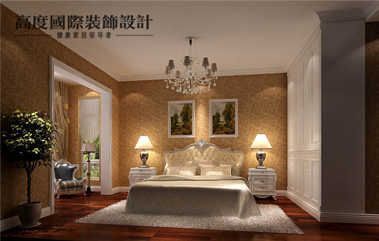 欧式 装修 设计 卧室图片来自高度老杨在鸿坤罗纳河谷 180欧式的分享