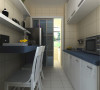 本户型位于瑞晨家园两室一厅一厨一卫91㎡。设计风格是地中海风格。