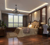 设计理念：卧室用统一的色彩基调装饰空间，营造简单舒适的温馨空间。