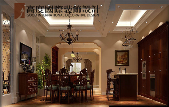 托斯卡纳 装修 设计 餐厅图片来自高度老杨在天竺新新家园 370平 托斯卡纳的分享
