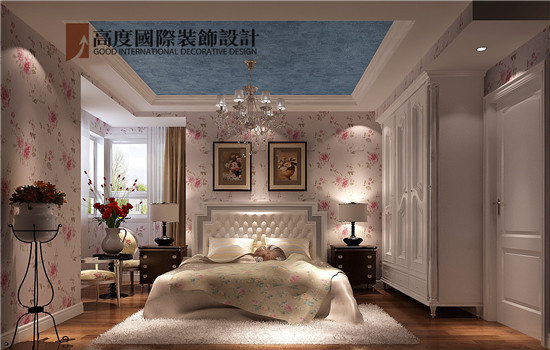 装修 设计 卧室图片来自高度老杨在K2百合湾 美式田园 97平的分享