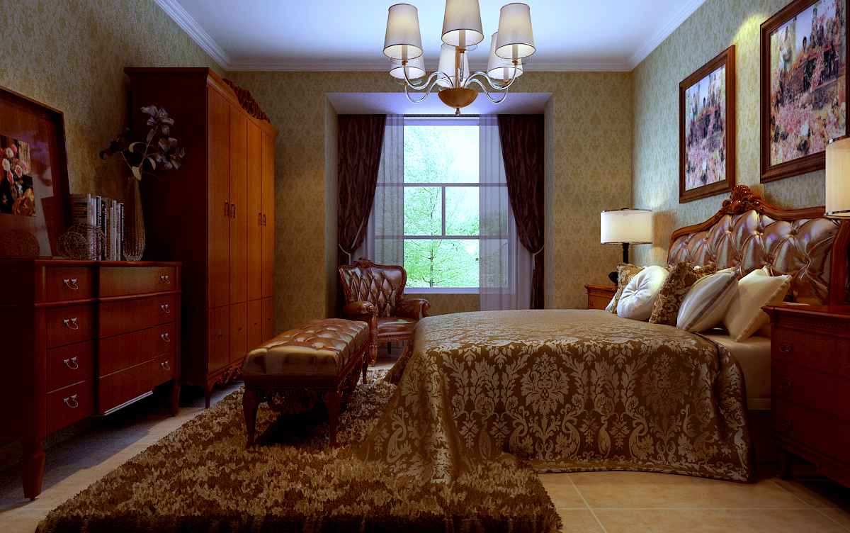 大户型 四居室 简约 现代风格 白领 卧室图片来自石家庄业之峰装饰在天山新公爵240平米现代风格装修的分享