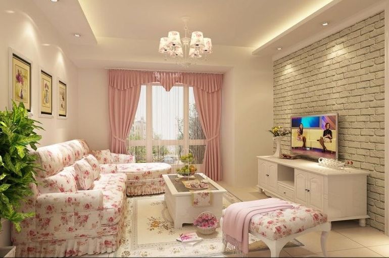 田园 二居 客厅图片来自北京亚光亚装饰厚宅旗舰店在富力尚悦居的分享