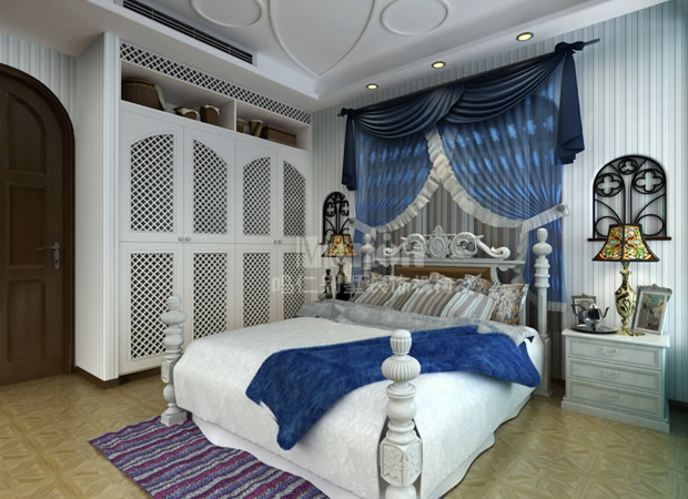 白领 二居 卧室图片来自亚光亚装饰神设手小美在北京华贸城的分享