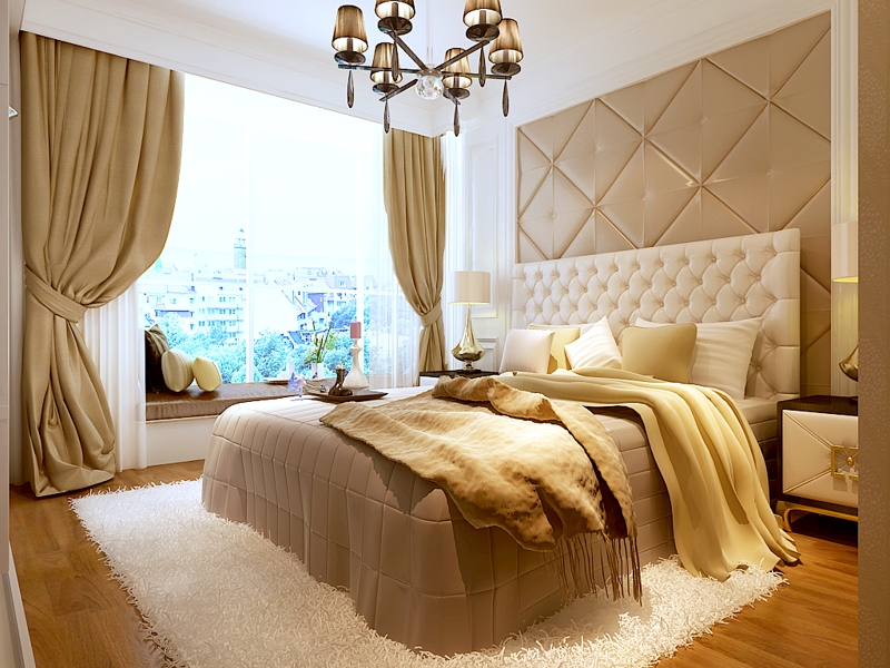欧式 大户型装修 白领 收纳 卧室图片来自石家庄业之峰装饰在祥云国际220平米欧式风格装修的分享