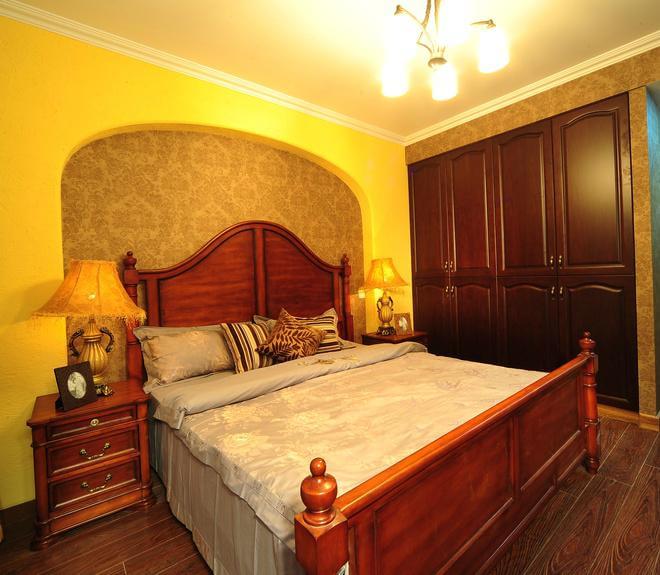 卧室图片来自西安日升装饰在180美式乡村的分享