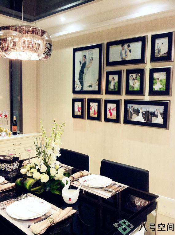 婚房 水银镜 简约 餐厅图片来自8号空间老杨在华南国际的分享