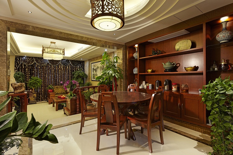 中式风格 餐厅图片来自2385365418x在雅居乐中式风格的分享