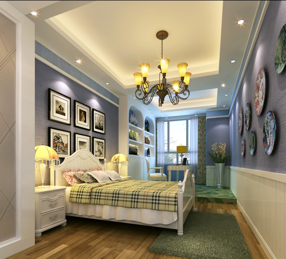 8居室 混搭 广州番禺区 新房装修 实创装饰 女儿卧室 卧室图片来自传承正能量在雅居乐剑桥郡--500平米混搭风格的分享