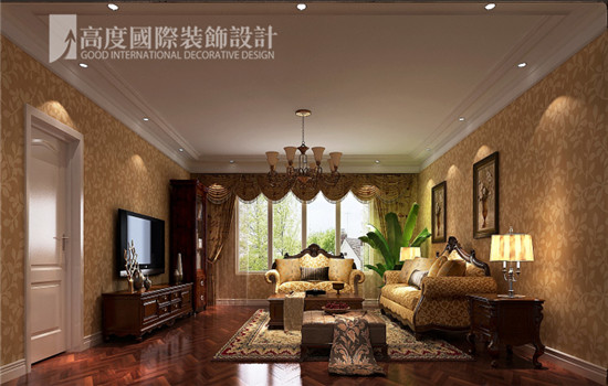 简约 美式 装修 设计 客厅图片来自高度老杨在东湖湾简约美式风格的分享
