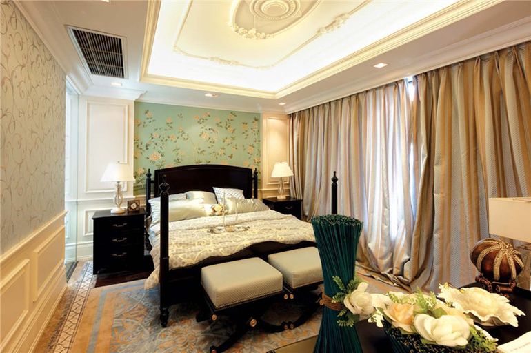 欧式 三居 80后 卧室图片来自亚光亚装饰小李在中国水电云立方的分享