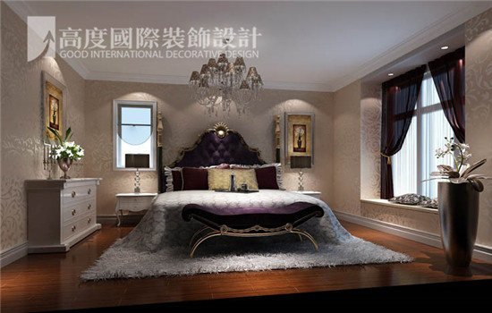 简约 欧式 北京 家装 卧室图片来自高度老杨在冠城名敦道 179㎡ 简欧的分享