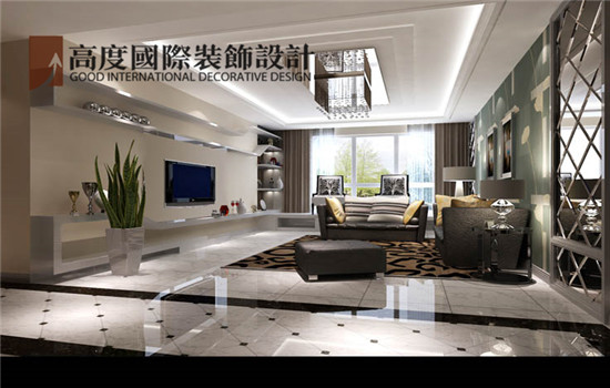 简约 现代 北京 家装 客厅图片来自高度老杨在天润福熙大道简约现代风~~的分享