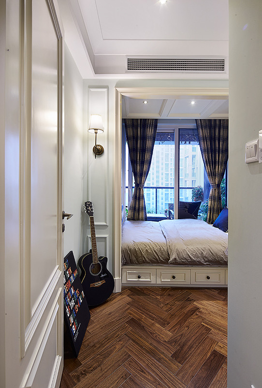 卧室图片来自佰辰生活装饰在30万打造温馨舒适美居的分享