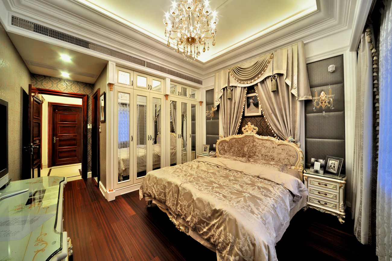 欧式 别墅 慕尚家居 装修设计 纯水岸 70后 卧室图片来自慕尚族在纯水岸东湖289平欧式风格的分享
