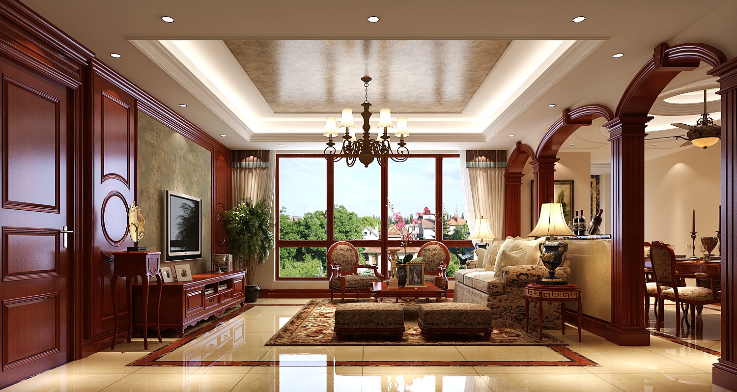 高度国际装 成都 泰悦湾 公寓 新古典风格图片来自心心念念977在泰悦湾新古典风格的分享