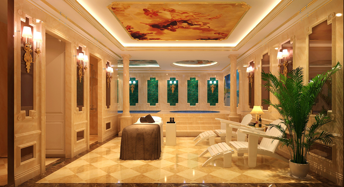 别墅 白领 法式风格 尚层装饰 休息室 其他图片来自北京别墅装修案例在传统法式风格下的个性设计的分享