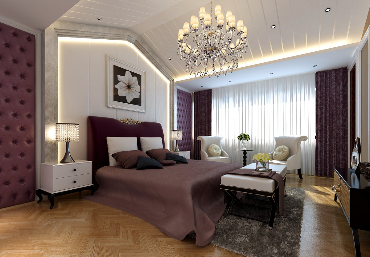 别墅 欧式 卧室图片来自实创装饰晶晶在南桥正阳领郡280平欧式古典设计的分享