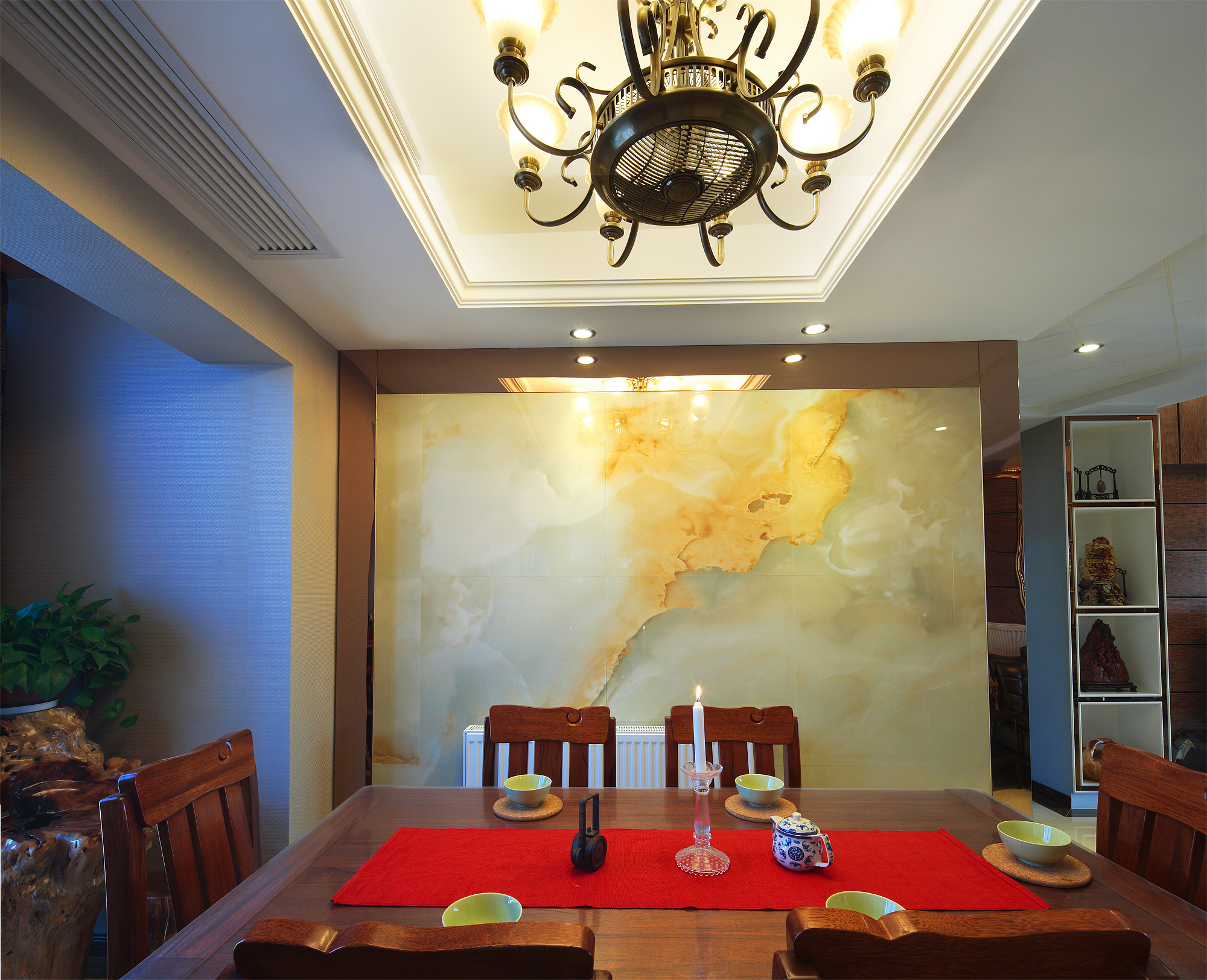 混搭 一号家居 餐厅图片来自武汉一号家居在葛洲坝世际花园完工实景效果图的分享