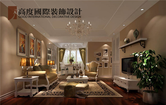 家装 装修 装饰设计 北京家装 客厅图片来自高度老杨在世华泊郡田园风~~~的分享