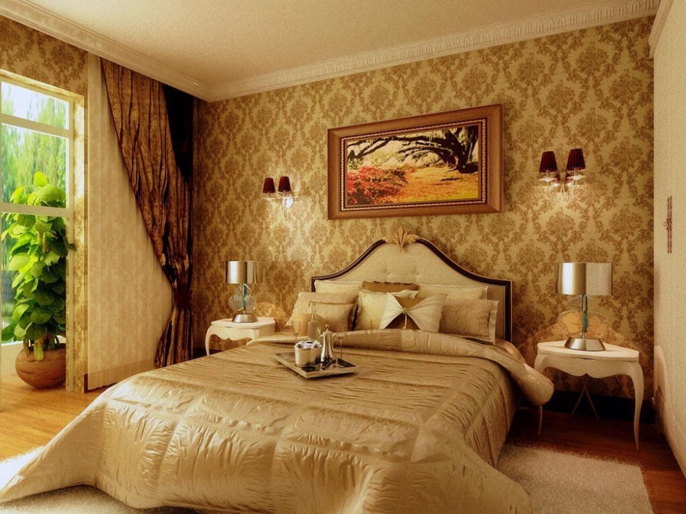 欧式 二居 白领 别墅 80后 小资 卧室图片来自于平703在沽上江南---欧式风格的分享