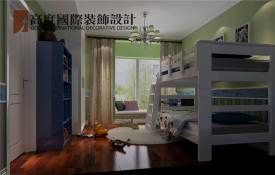家装 装修 装饰设计 北京家装 儿童房图片来自高度老杨在世华泊郡田园风~~~的分享