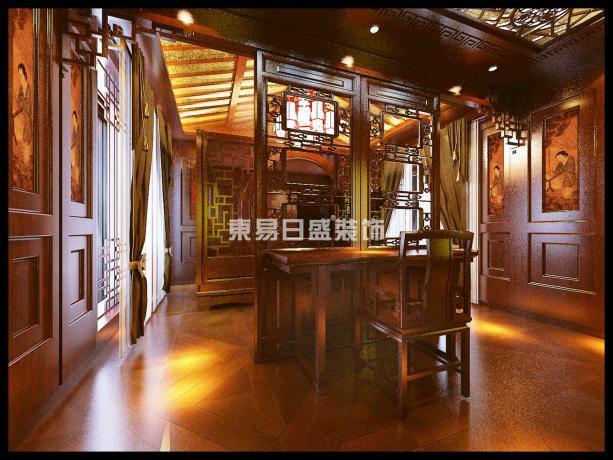 中式 别墅 其他图片来自武汉东易日盛在人信千年美丽-新中式-祝猛的分享